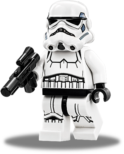 Stormtrooper™ - Lego Death Star Stormtrooper (504x672), Png Download