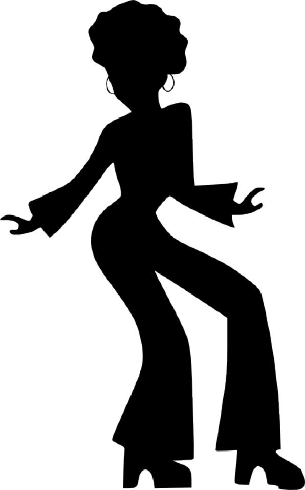 How To Set Use Afro Dancing Woman Clipart (372x596), Png Download