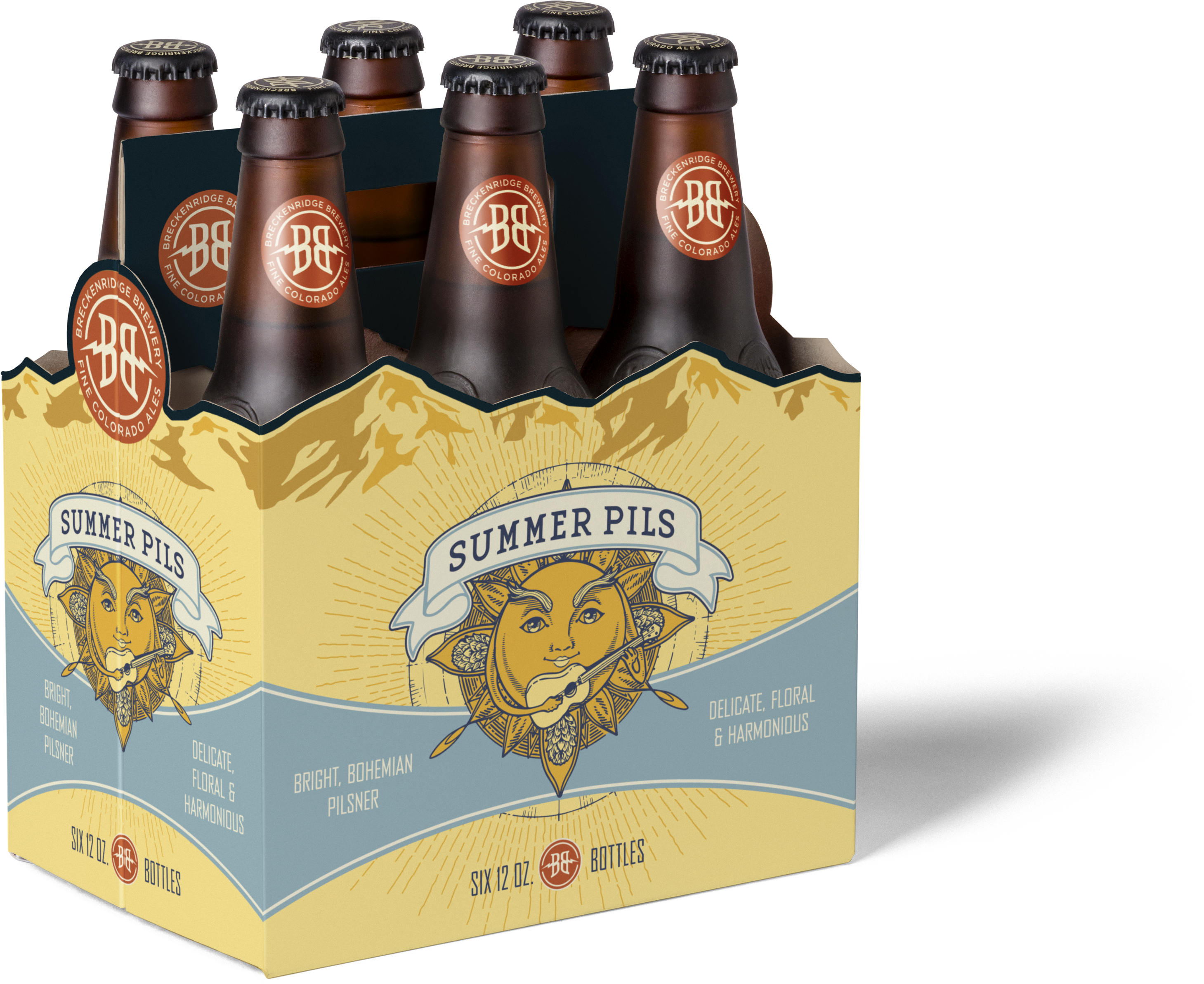 A Bohemian-style Pilsner, Summer Pils Features Saaz - Avalanche Amber Style Ale - 6 Pack, 12 Fl Oz Bottles (4500x3003), Png Download