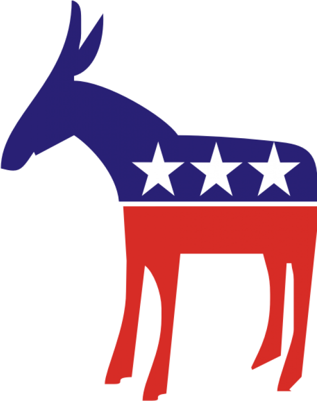 Democratic Party Donkey Elephant Caught On And Baking - Republican Symbol (800x800), Png Download