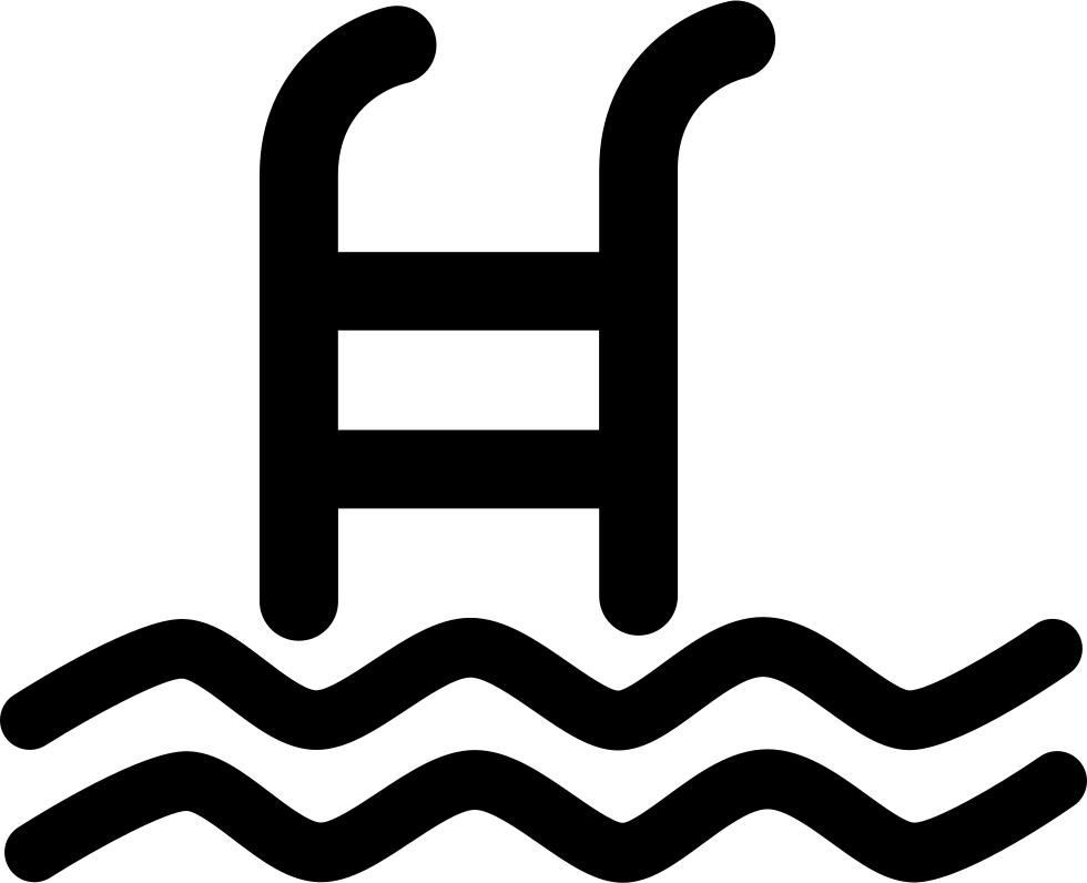 Png File - Icon Swimming Pool (980x796), Png Download
