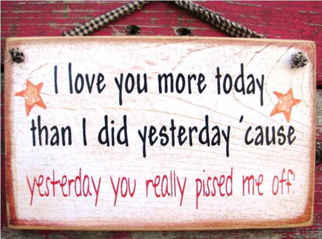 Love You More Today Wooden Sign - Last Nerve Rectangle Sticker (676x676), Png Download