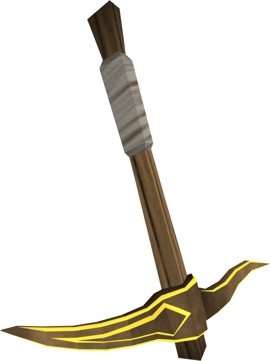 Axe Clipart Minecraft - Minecraft Bronze Pickaxe (900x1203), Png Download