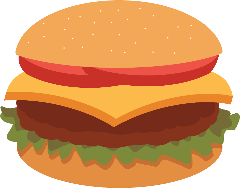 Banner Library Download Hamburger At Getdrawings Com - Drawing (1024x768), Png Download