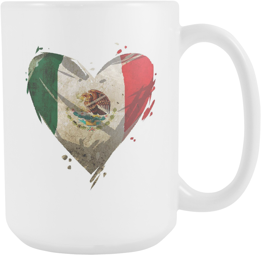 I Love Mexico - Mexico Flag (1024x1024), Png Download
