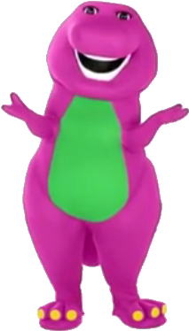 Barney The Dinosaur - Barney The Dinosaur Png (358x480), Png Download