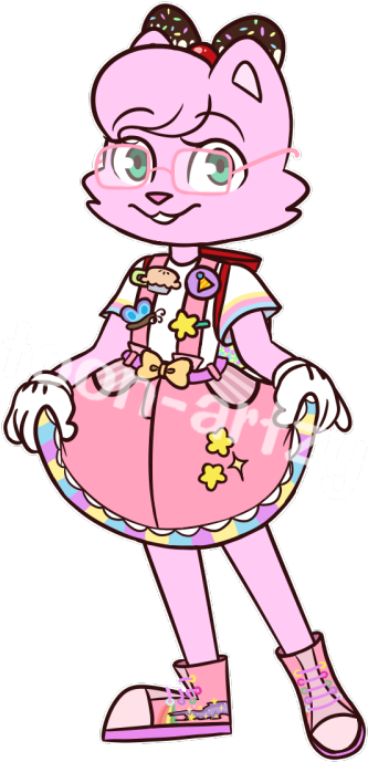 2 - Cartoon (375x750), Png Download