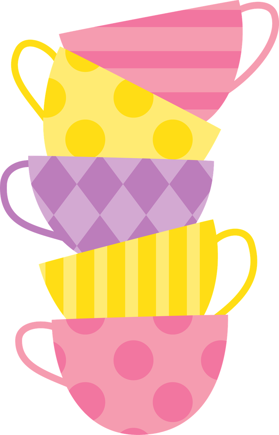 Alice In Wonderland Clipart Cup - Alice In Wonderland Clip Art (900x1401), Png Download