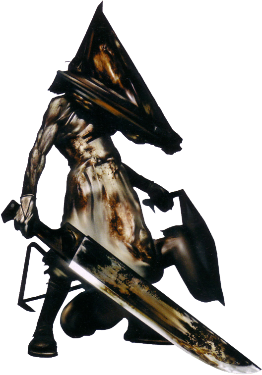 Red Pyramid - Pyramid Head (560x775), Png Download