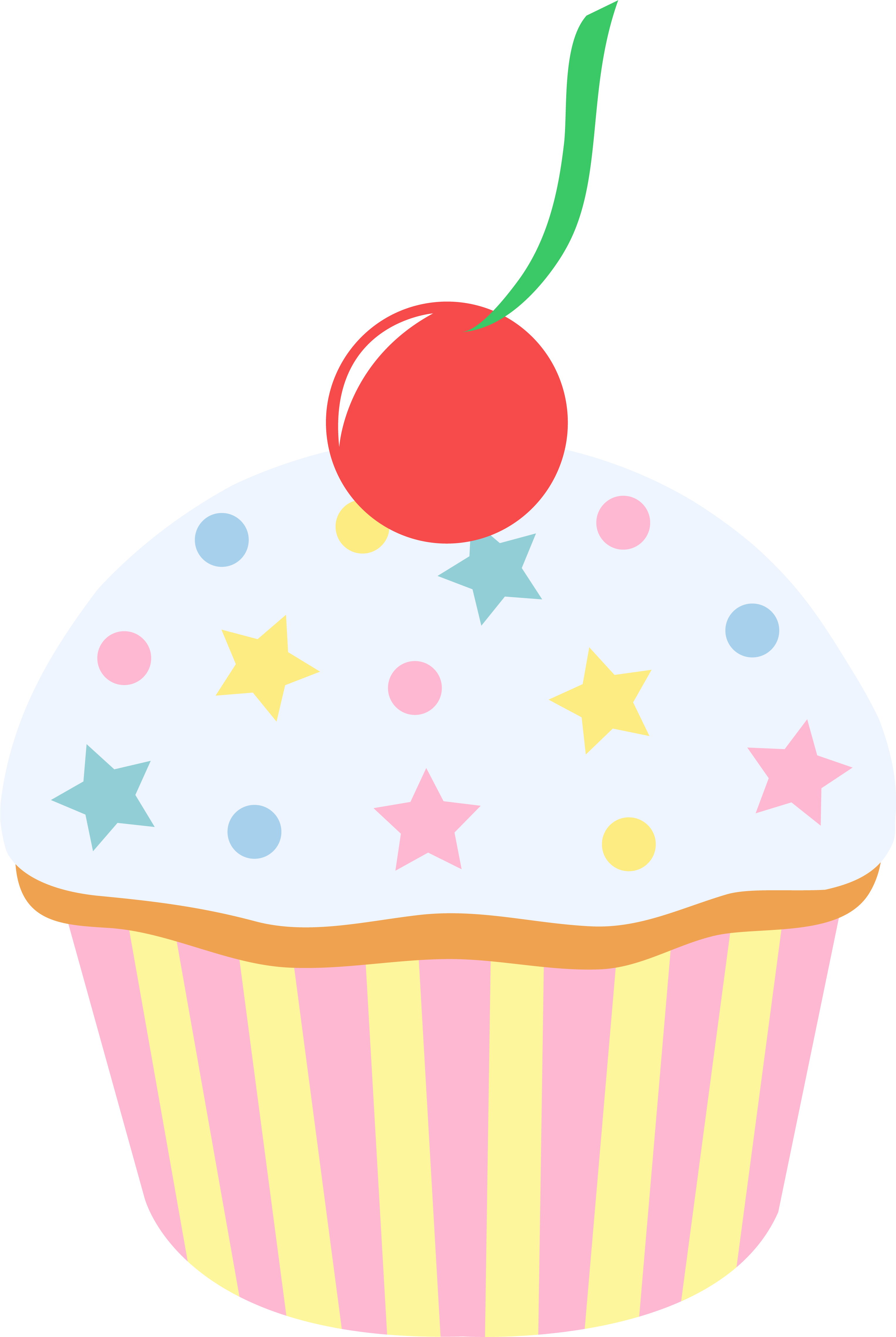 Download Vanilla Cupcake With And Cherry Free Clip - Cupcake Cartoon Png PNG Image with No Background Download Vanilla Cupcake With And Cherry Free Clip - Cupcake Cartoon Png PNG Image with No Background