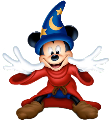 Mickey Mouse Clipart Sorcerer - D23 Expo (400x400), Png Download