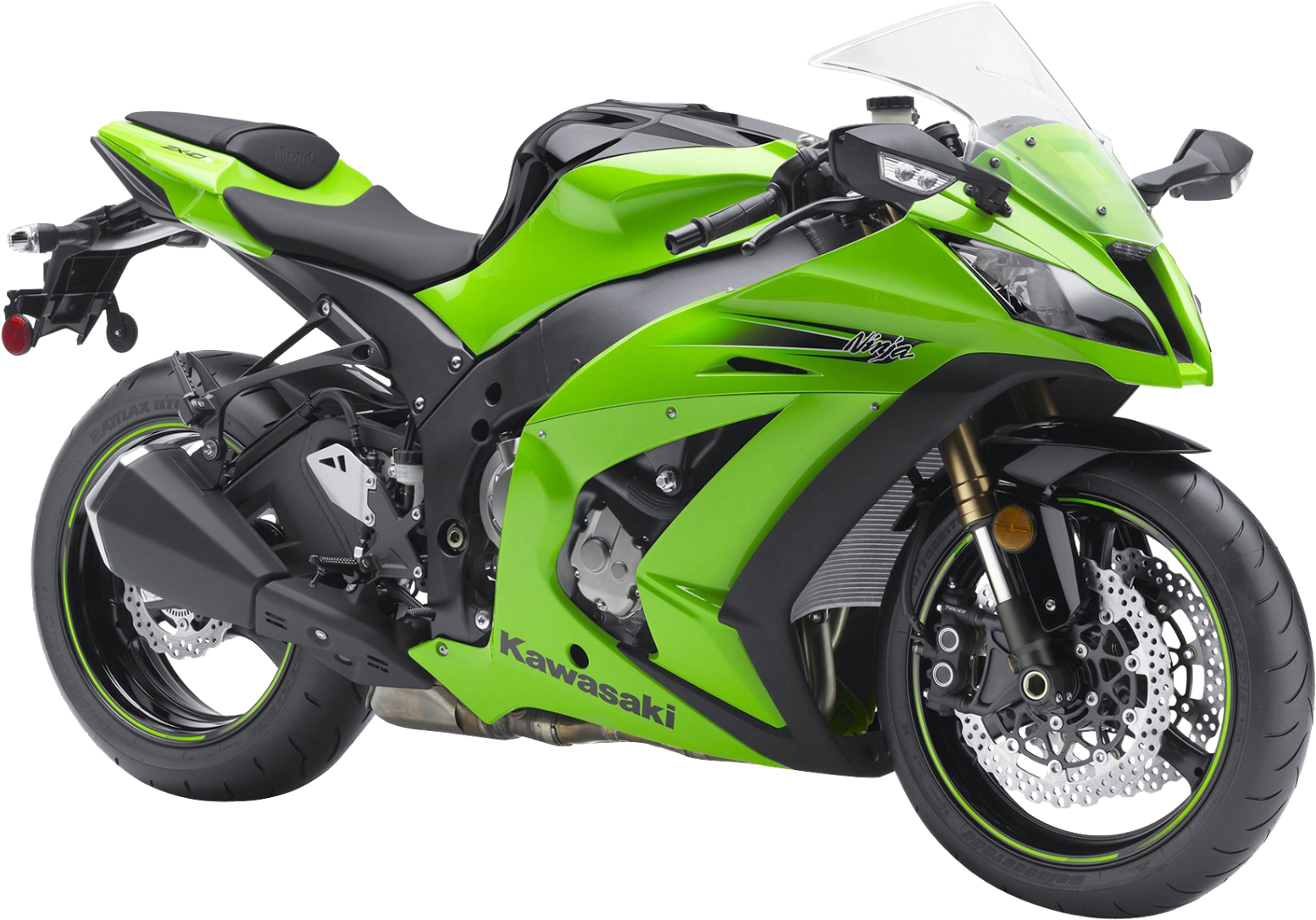 Cb Bike Png - Kawasaki Ninja 2011 (1600x1131), Png Download