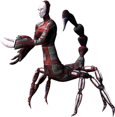 Scorpion (500x509), Png Download