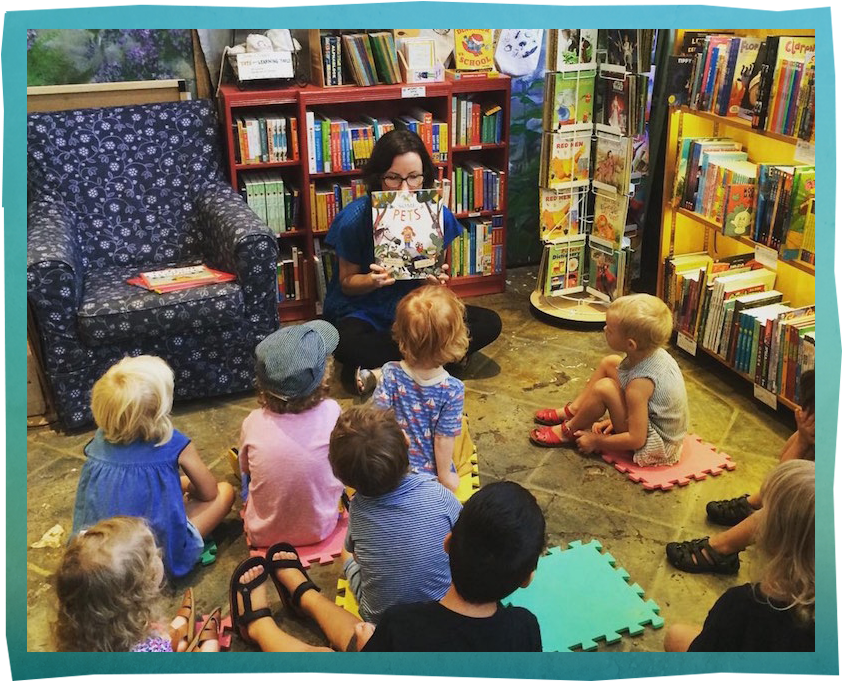 Kid Activities Local Bookstore - Kindergarten (888x735), Png Download