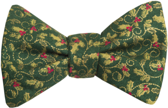 Holly For Days Adult Bow Tie - Bow Tie (480x320), Png Download