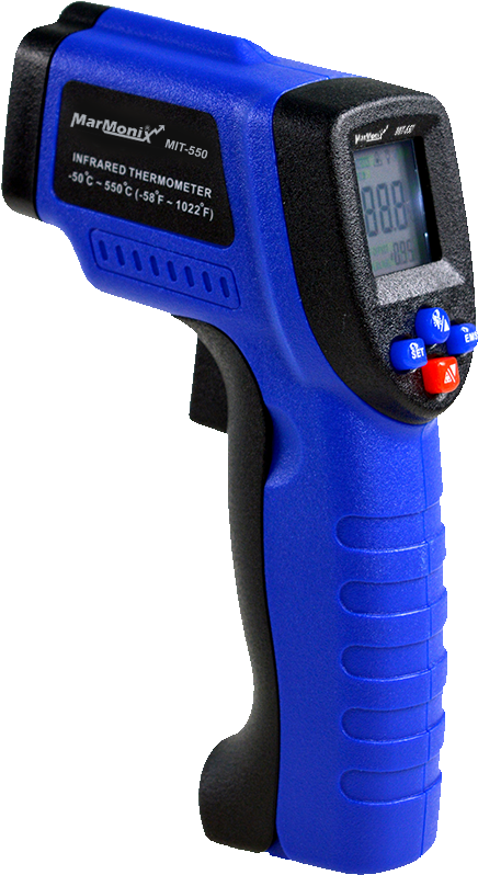 Product Code - Mit-550 - Infrared Thermometer Transparent (797x797), Png Download