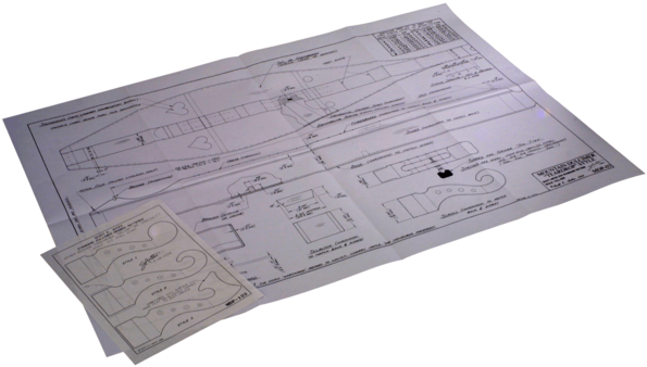 Teardrop Mountain Dulcimer Plan (600x400), Png Download