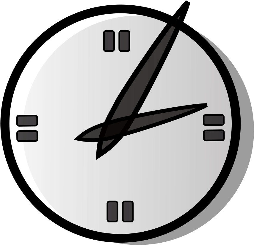 Clock Clipart Png Transparent Clock Clipart - Clock Clip Art Png (600x584), Png Download