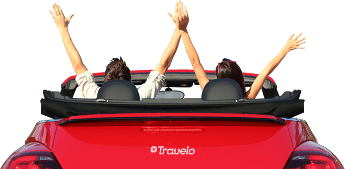 Couple - Couple Car Png (685x336), Png Download