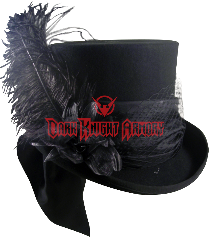 Picture Free Stock Mad Hatter Black Felt Top Hat Mci - Hat (791x791), Png Download
