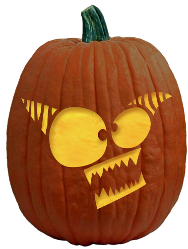 Jesus Pumpkin Carving Patterns (500x500), Png Download