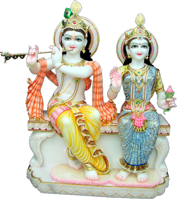 Radha Krishna Png 4 Buy Clip Art Source - Transparent Lord Radha Krishna (350x392), Png Download