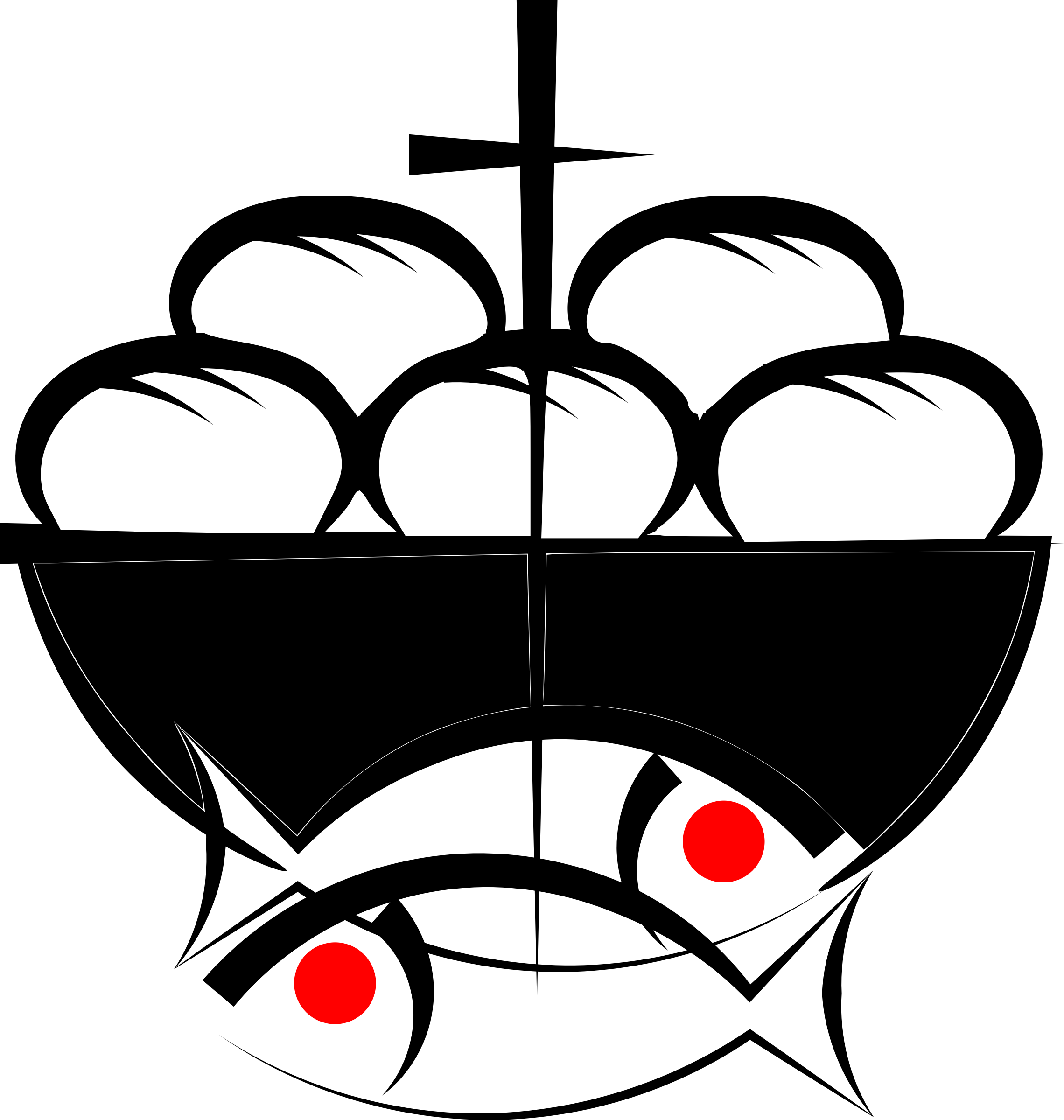 This Free Icons Png Design Of Fish And Bread (2280x2400), Png Download