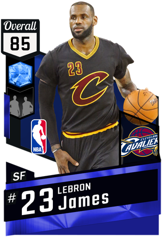 Lebron James Full Body Png - Nba Live 18 Ultimate Team (325x475), Png Download
