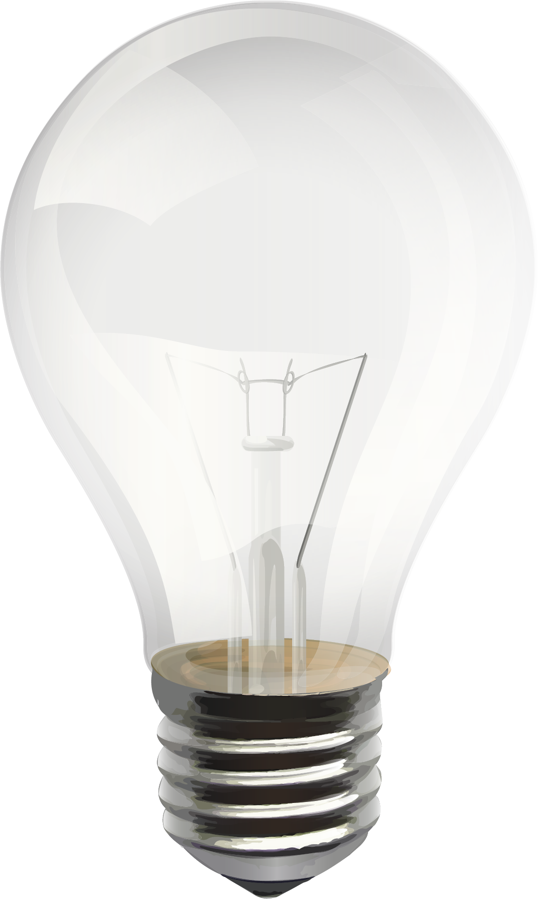 Light Bulb Clipart Png Image - Light Bulb (1072x1788), Png Download
