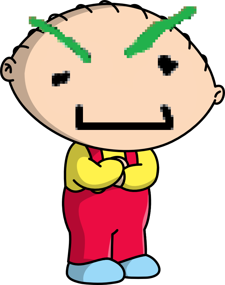 Woodman Stewie Griffin - Stewie Griffin (781x987), Png Download