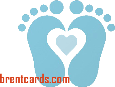 Clip Art Freeuse Girl Invitations Border - Baby Feet With Heart Clip Art (469x296), Png Download