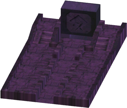 Zelda St Unused Temple Entrance Platform - The Legend Of Zelda: Spirit Tracks (625x487), Png Download
