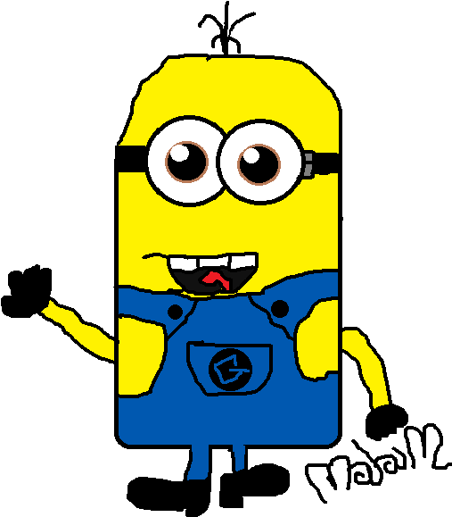 Kevin The Minions - Mascot (528x616), Png Download