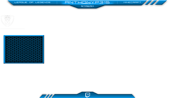 Twitch Overlay Template - Twitch.tv - Free Transparent PNG Download ...