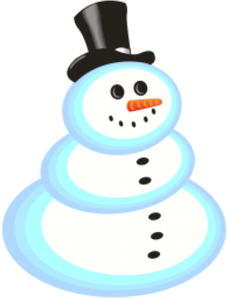Free Icons Png - Animated Snowman Png (600x600), Png Download