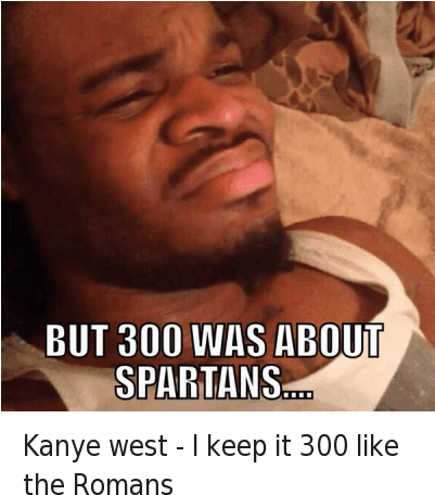 Fact-checking Rap, Kanye, And - Reeboks On I Just Do It Meme (400x475), Png Download