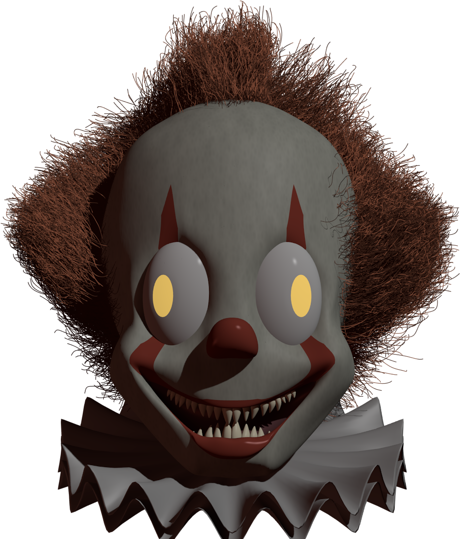 Cartoony Pennywise Model I Guess - Stuffed Toy (975x1080), Png Download