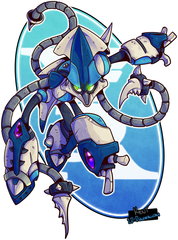 Duff Mcwhalen - Zecarlos Spjr - Deviantart - Megaman X Duff Mcwhalen (600x809), Png Download