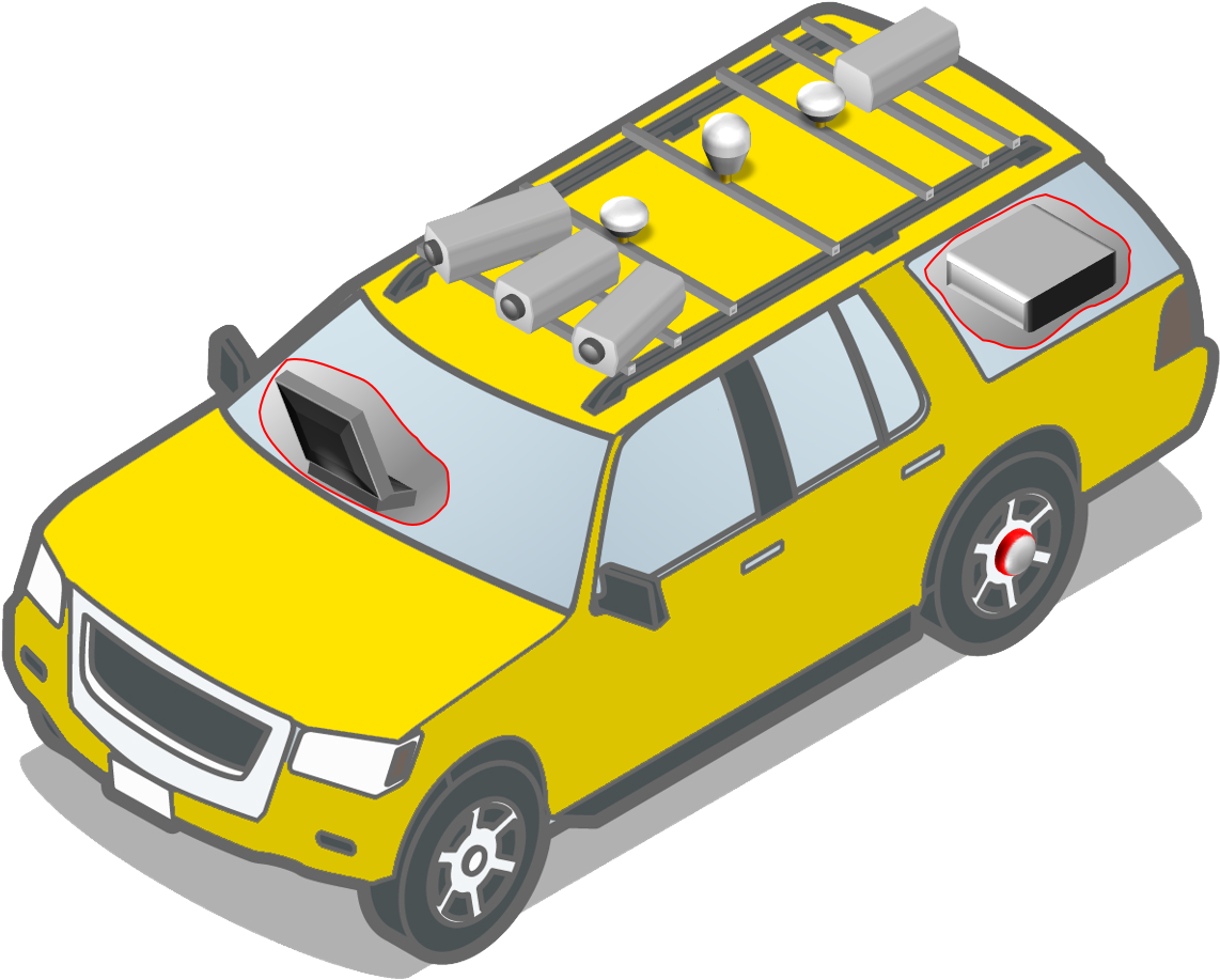 What We See When We Look At A Road - Illustration (1187x949), Png Download