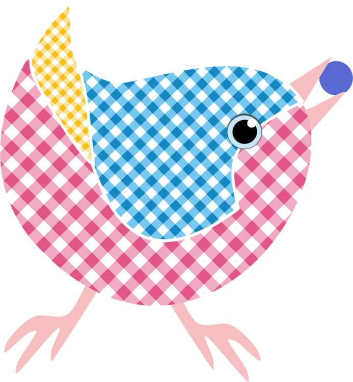 Cars 3 Image Lightning Mcqueen Source - Patchwork Bird 1 Inch / 25mm Pin Button Badge Birds (693x750), Png Download