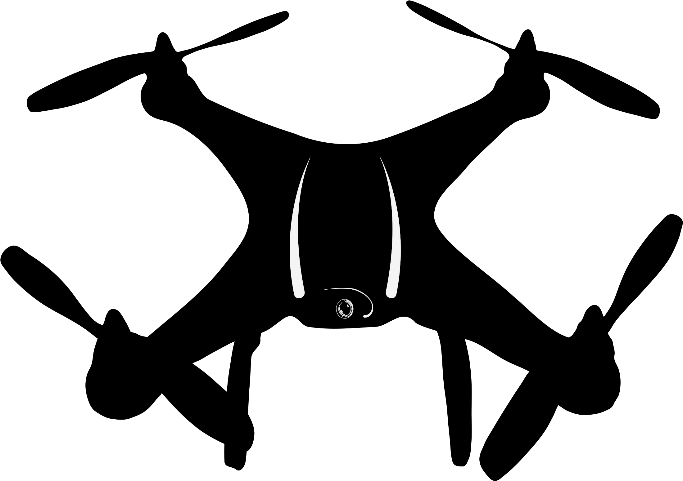 Jpg Freeuse Stock Simple Big Image Png - Drone Clip Art Png (2400x1909), Png Download