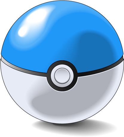 Svg Transparent Stock Oykawoo Explore On Deviantart - Blue Pokemon Ball Png (600x600), Png Download