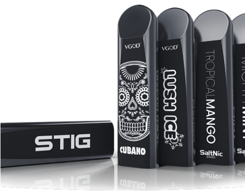 Stig Pods - Vgod Stig Lush Ice (495x400), Png Download