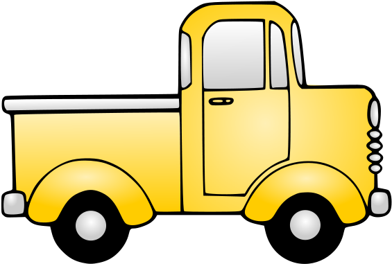 Small - Toy Truck Clip Art (600x404), Png Download