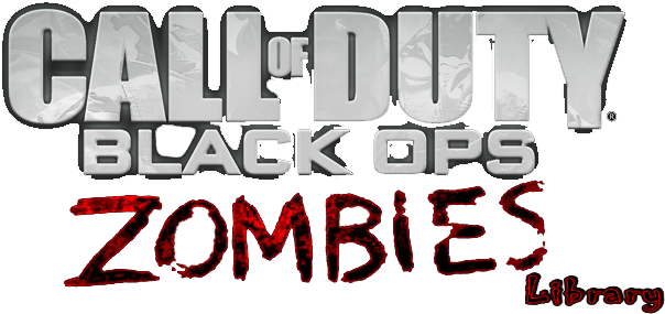 Black Ops Zombies Library - Portable Network Graphics (640x311), Png Download