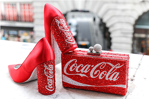 Sophia Webster 7 - Coca Cola 12 Can Insulated Soft Cooler Bag (598x334), Png Download
