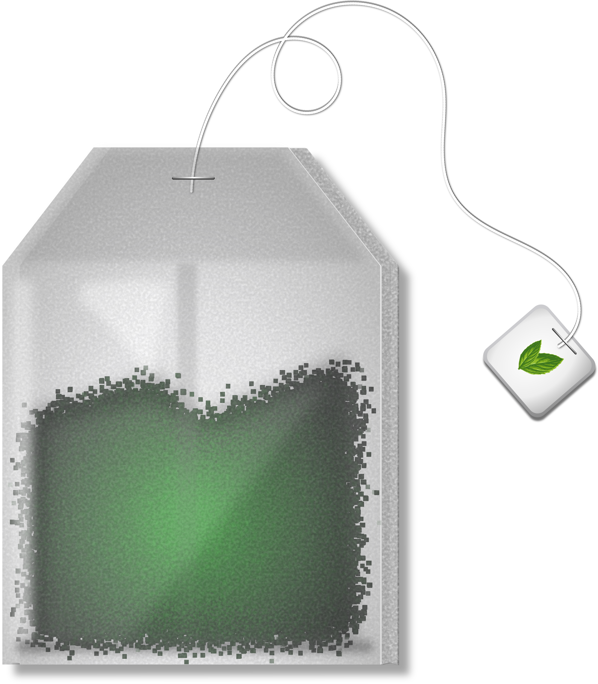 This Free Icons Png Design Of Mint Tea Bag (2246x2400), Png Download