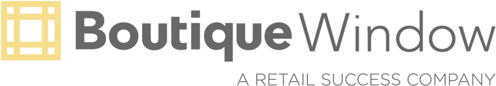 Boutique Window Logo Website Header - Boutique Window (1024x207), Png Download