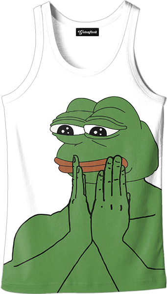 Put Sum Respeck Tee /products/put Sum Respeck Tee - Pepe The Frog Gasp (600x600), Png Download