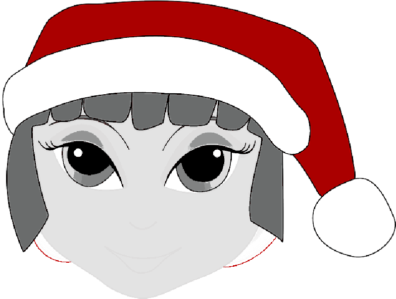 Mb Image/png - 3drose Anime Christmas Elf, Pillow Case, 16 (800x592), Png Download
